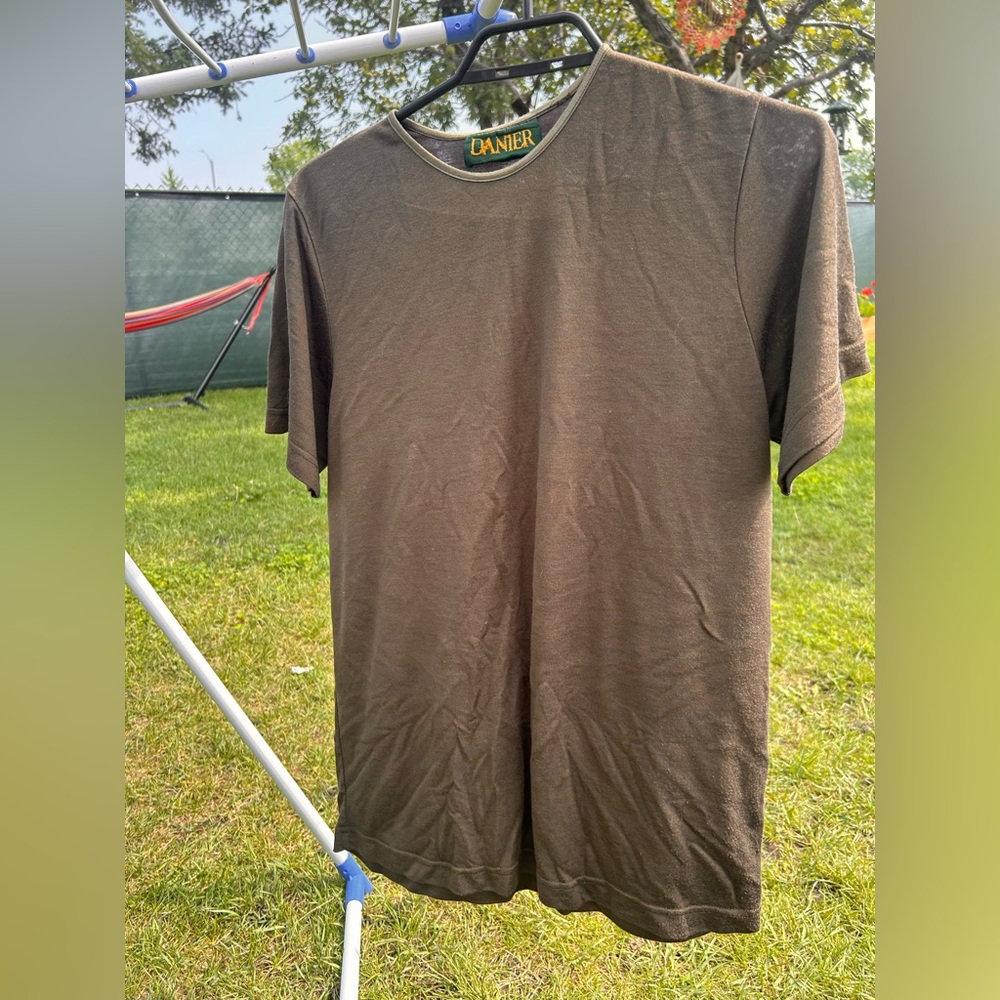 Danier Men's Brown T-Shirt